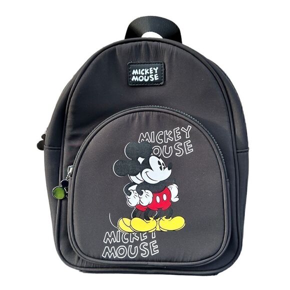 Disney Mickey Mouse Black Mini Backpack & Fanny Pack Set - Picture 3 of 16